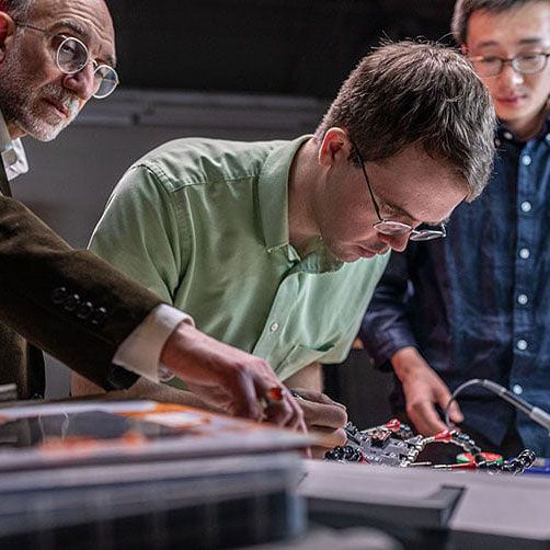 Doctor Radha with students