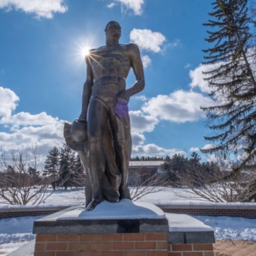 Spartan Statue