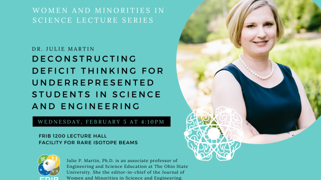 Women and Minorities lecture series